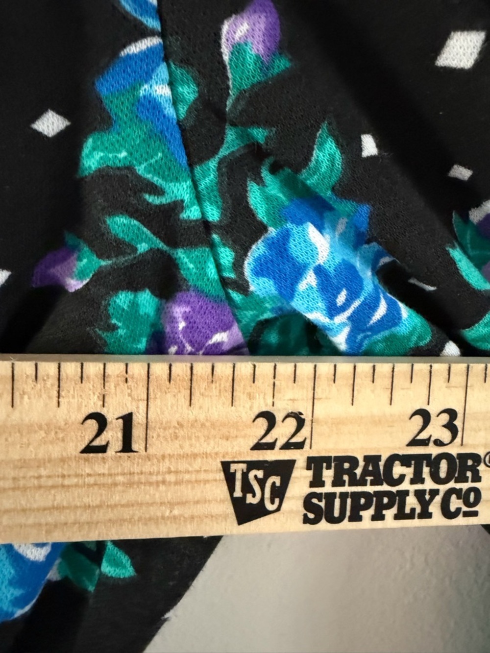 vintage floral jumpsuit 80s Halloween Mooncraft w/pockets Size medium - Picture 10 of 12